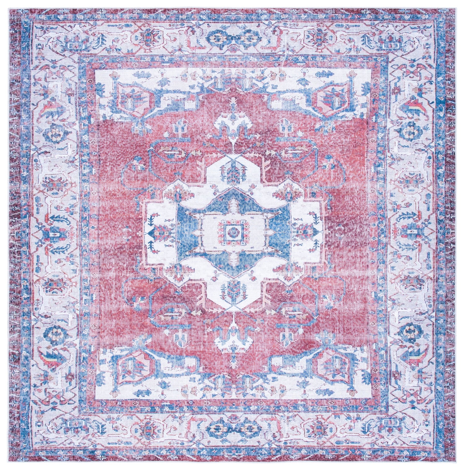 Safavieh Serapi Sep355Q Red/Ivory Rugs.