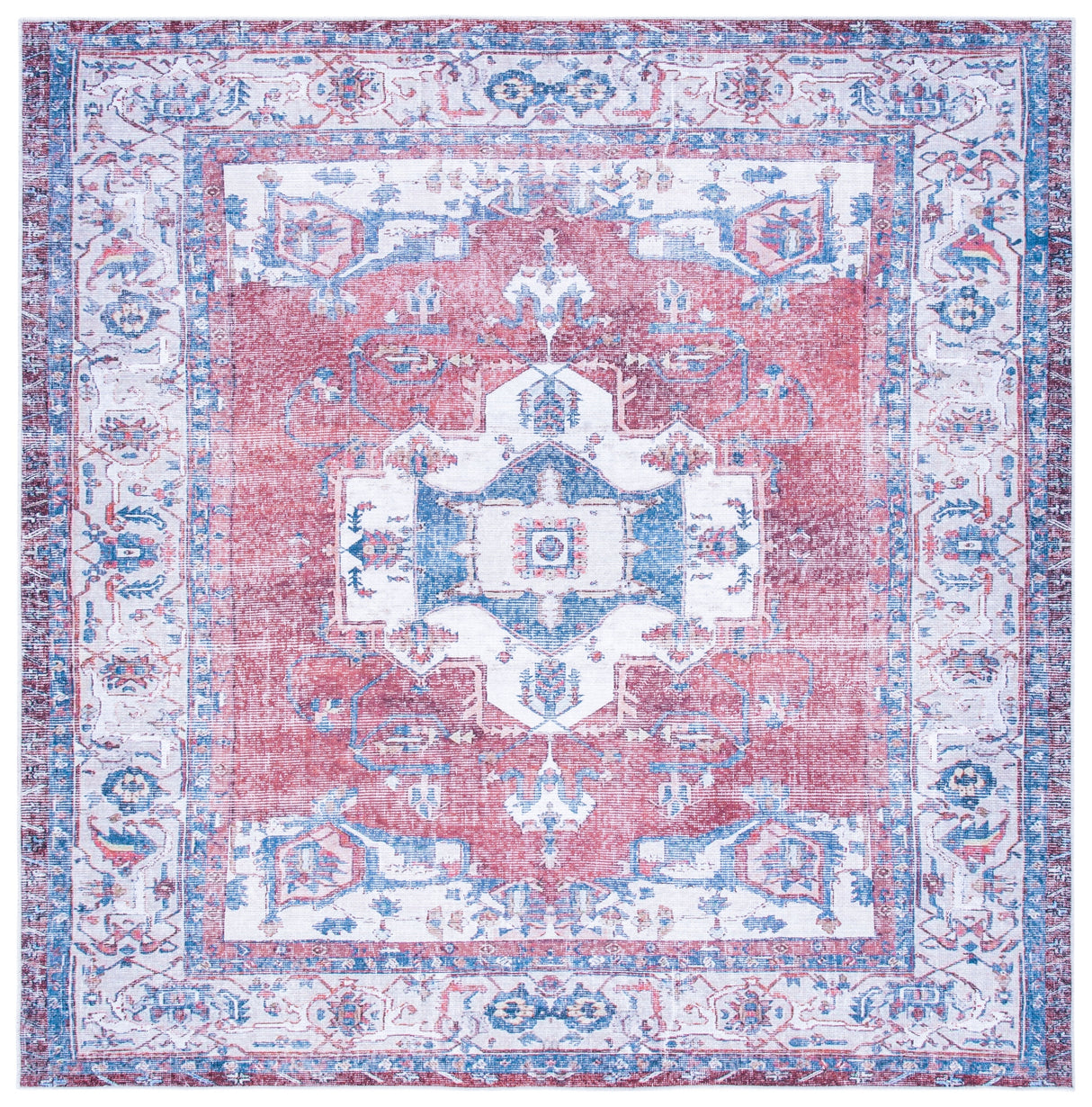 Safavieh Serapi Sep355Q Red/Ivory Rugs.
