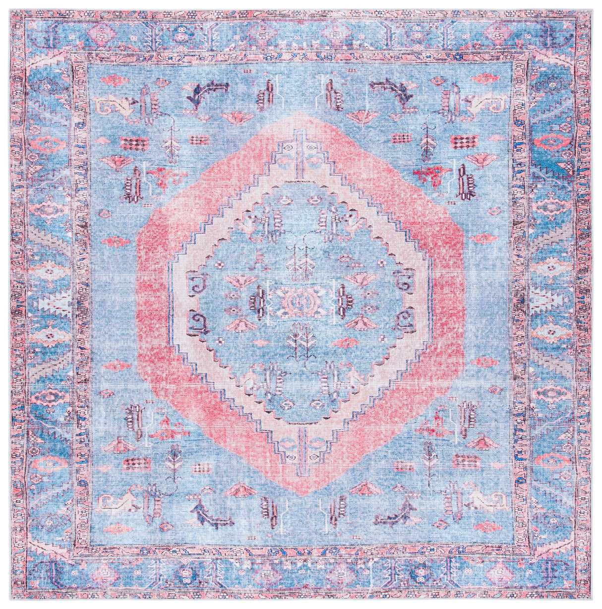 Safavieh Serapi Sep356J Light Blue/Beige Rugs.
