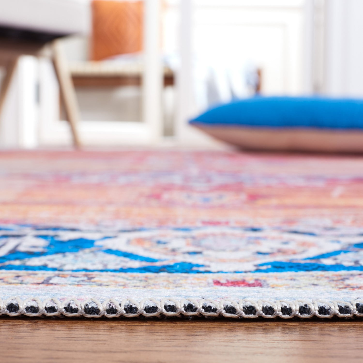 Safavieh Serapi Sep376P Rust/Navy Rugs.