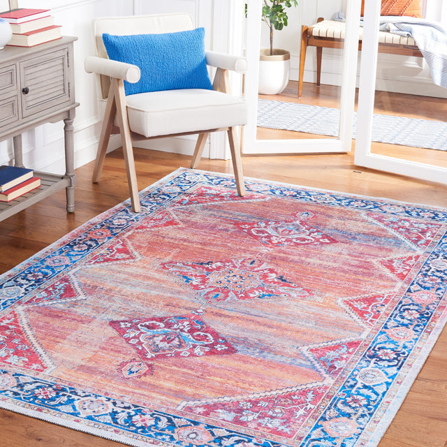Safavieh Serapi Sep376P Rust/Navy Rugs.