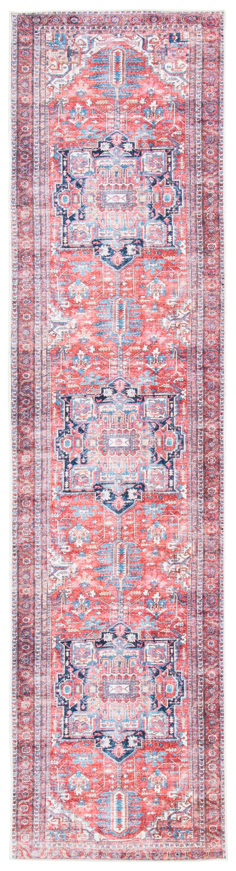 Safavieh Serapi Sep389Q Red/Navy Rugs.
