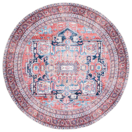 Safavieh Serapi Sep389Q Red/Navy Rugs.