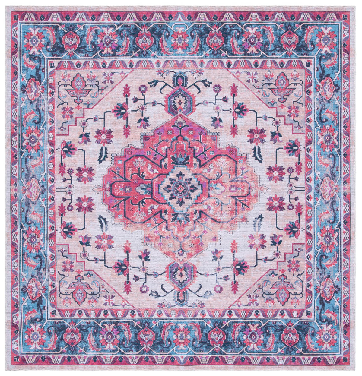 Safavieh Serapi Sep504A Ivory/Light Blue Rugs.