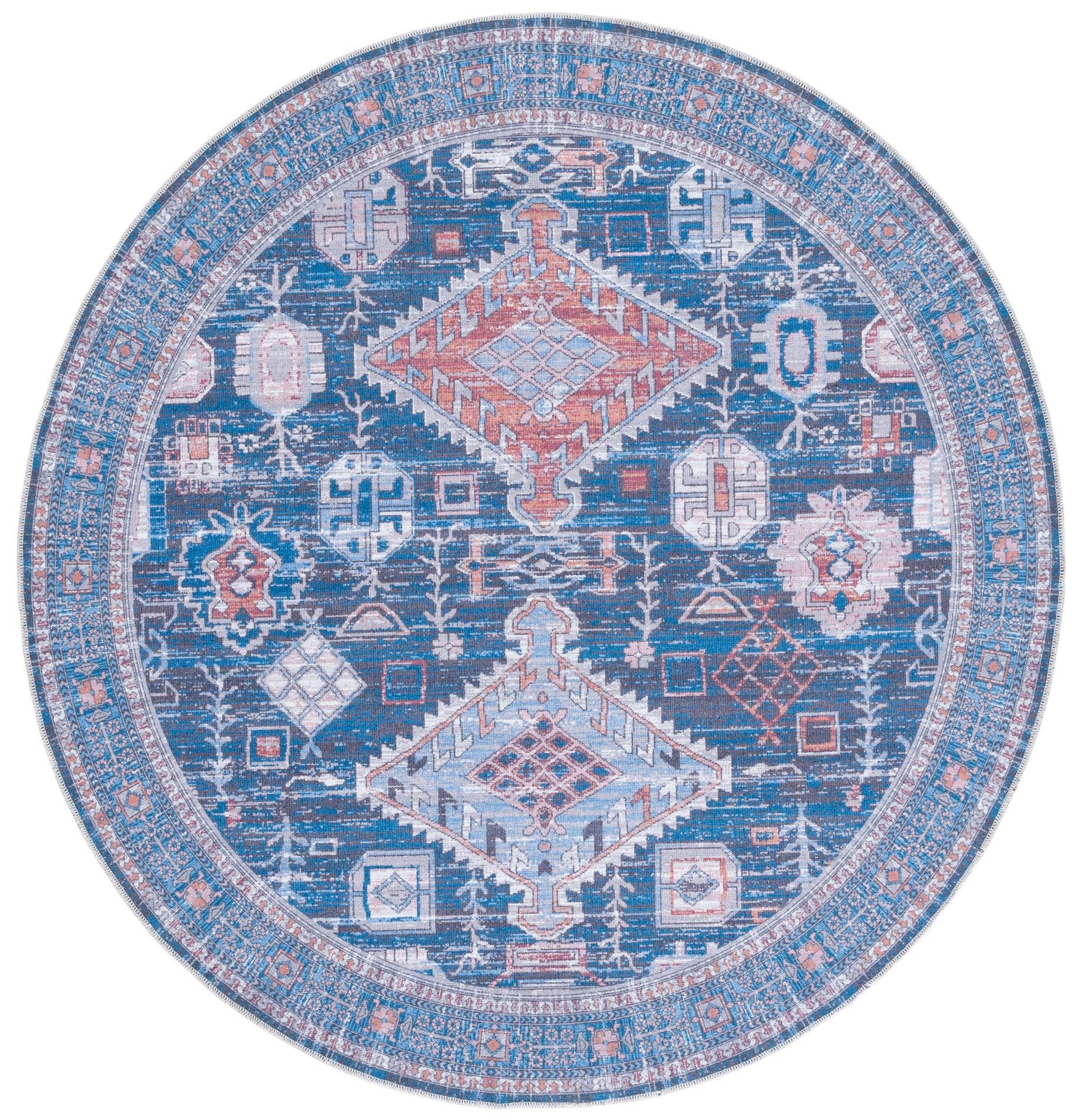 Safavieh Serapi Sep513M Blue/Ivory Rugs.