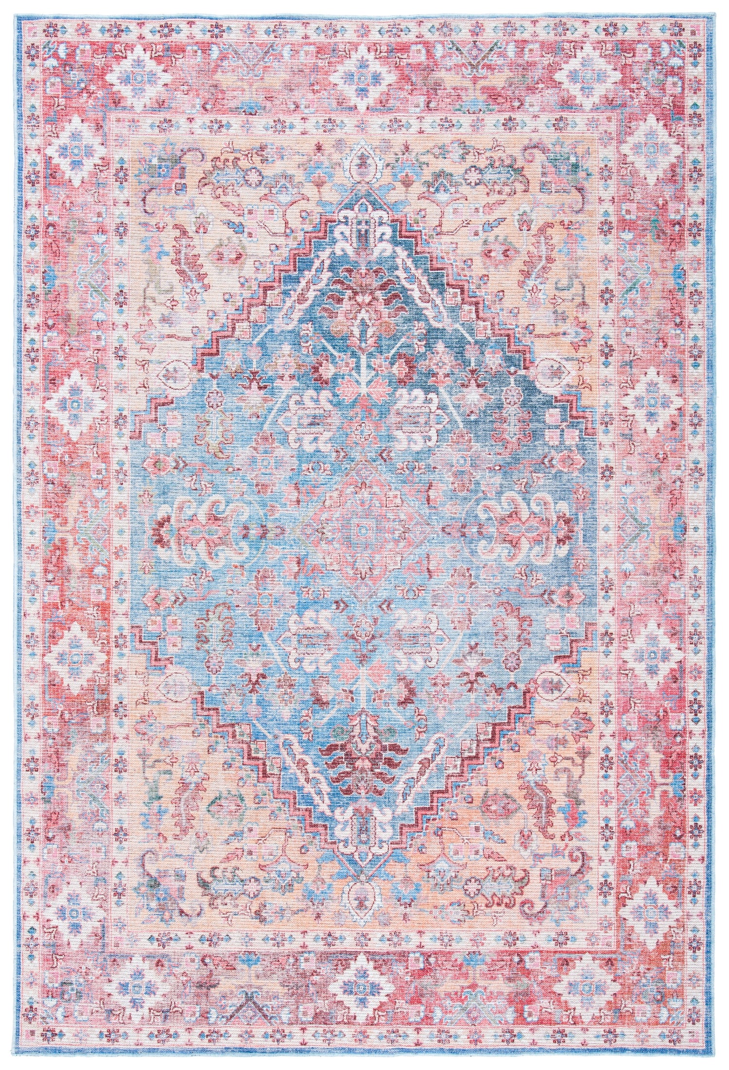 Safavieh Serapi Sep515M Blue/Rust Rugs.