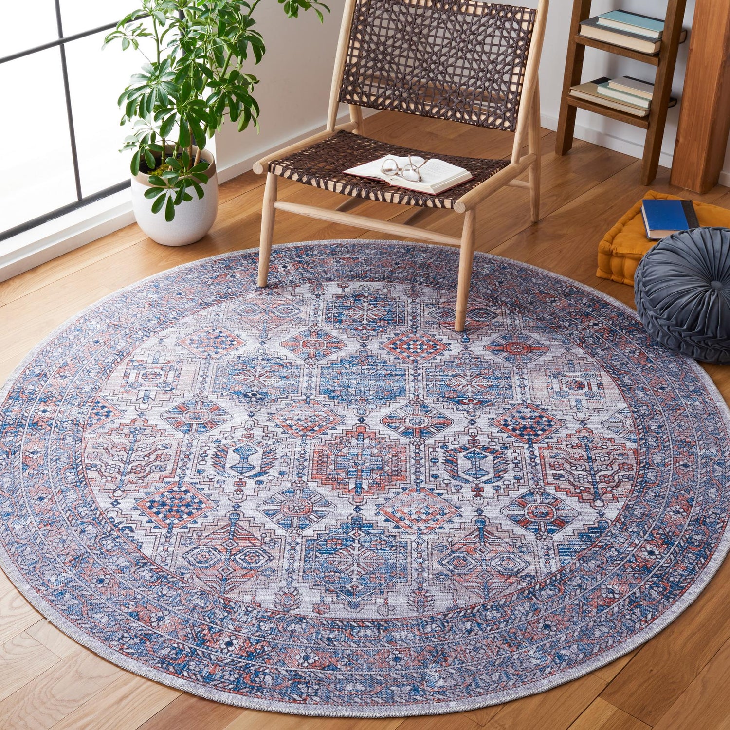 Safavieh Serapi Sep520A Ivory/Rust Rugs.