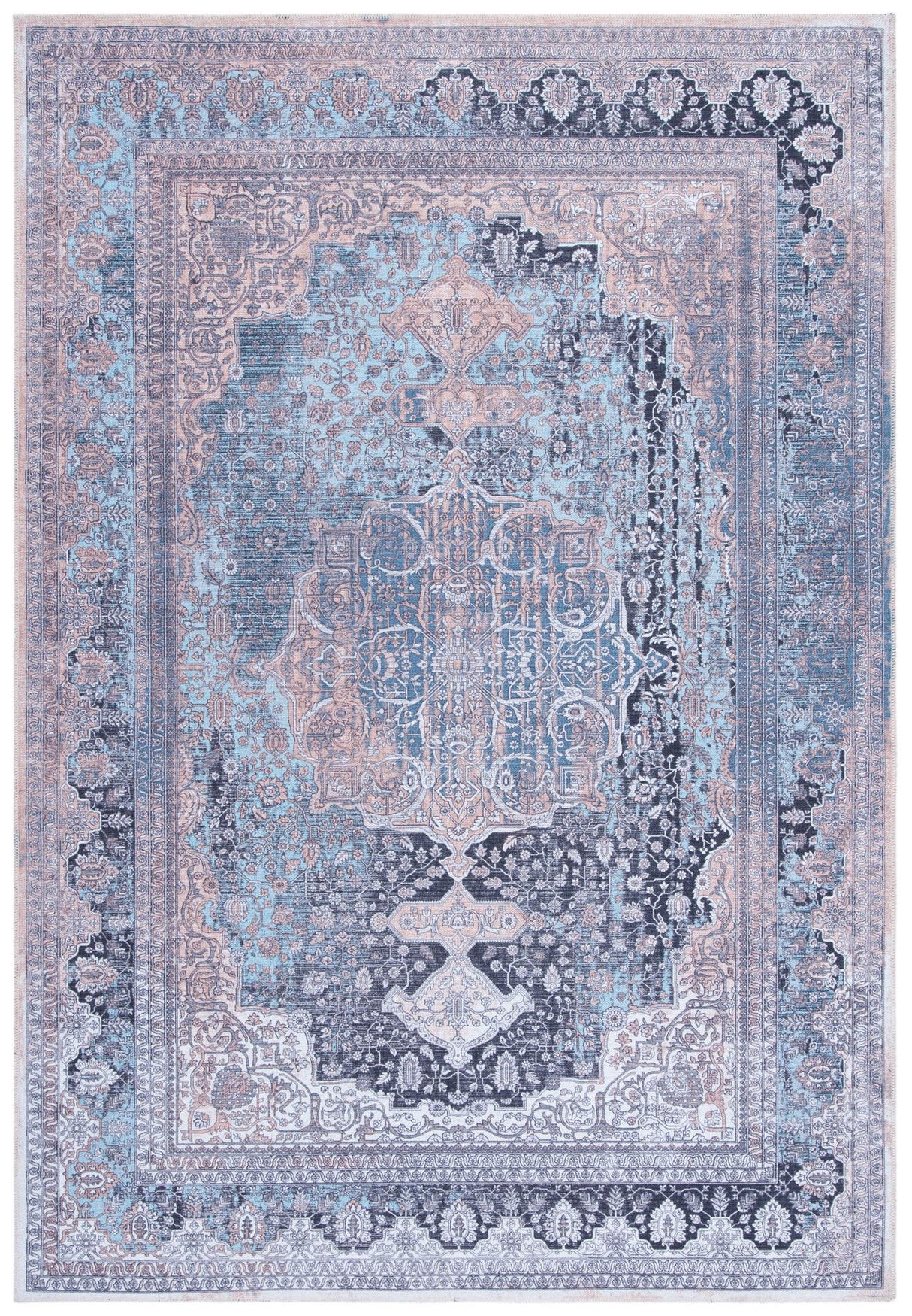 Safavieh Serapi Sep532A Ivory/Light Blue Rugs.