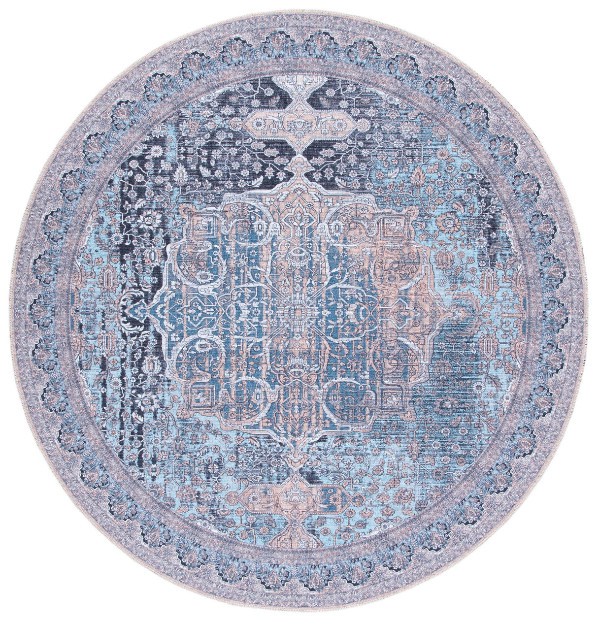 Safavieh Serapi Sep532A Ivory/Light Blue Rugs.