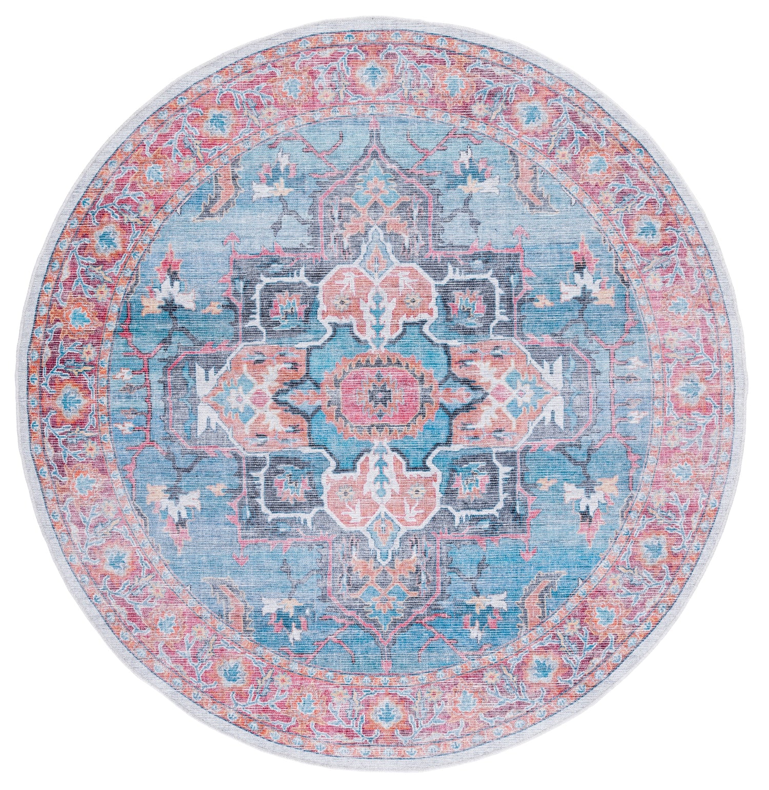 Safavieh Serapi Sep537M Blue/Ivory Rugs.