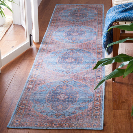 Safavieh Serapi Sep540M Blue/Orange Rugs.