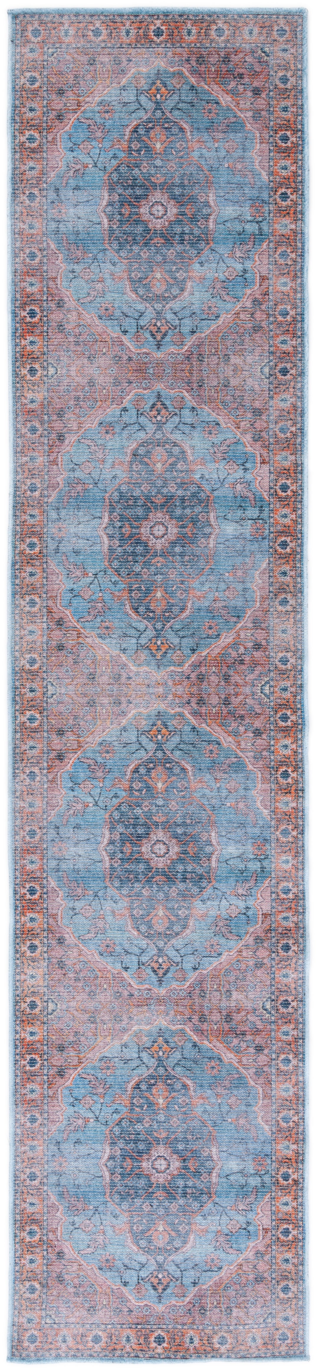 Safavieh Serapi Sep540M Blue/Orange Rugs.