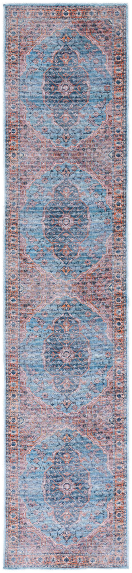 Safavieh Serapi Sep540M Blue/Orange Rugs.