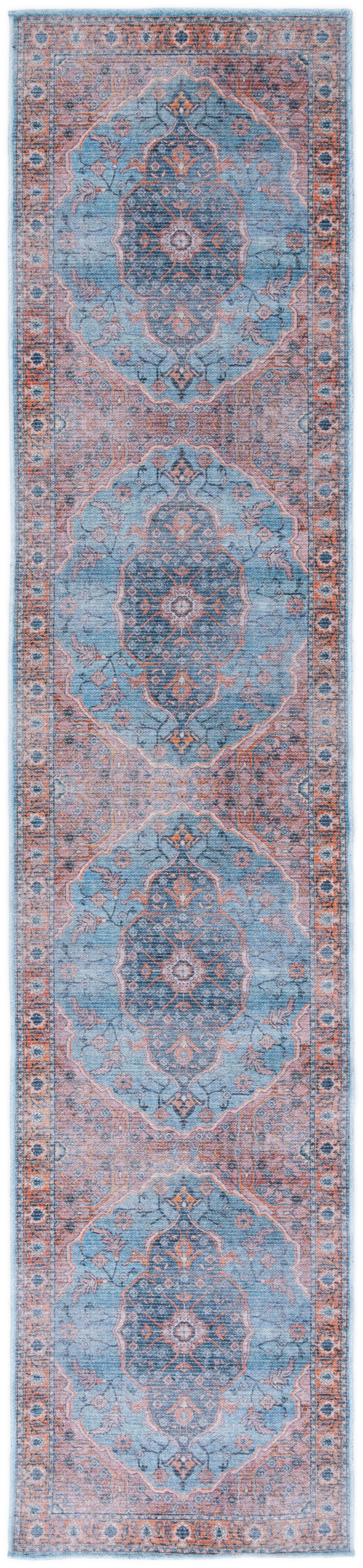 Safavieh Serapi Sep540M Blue/Orange Rugs.