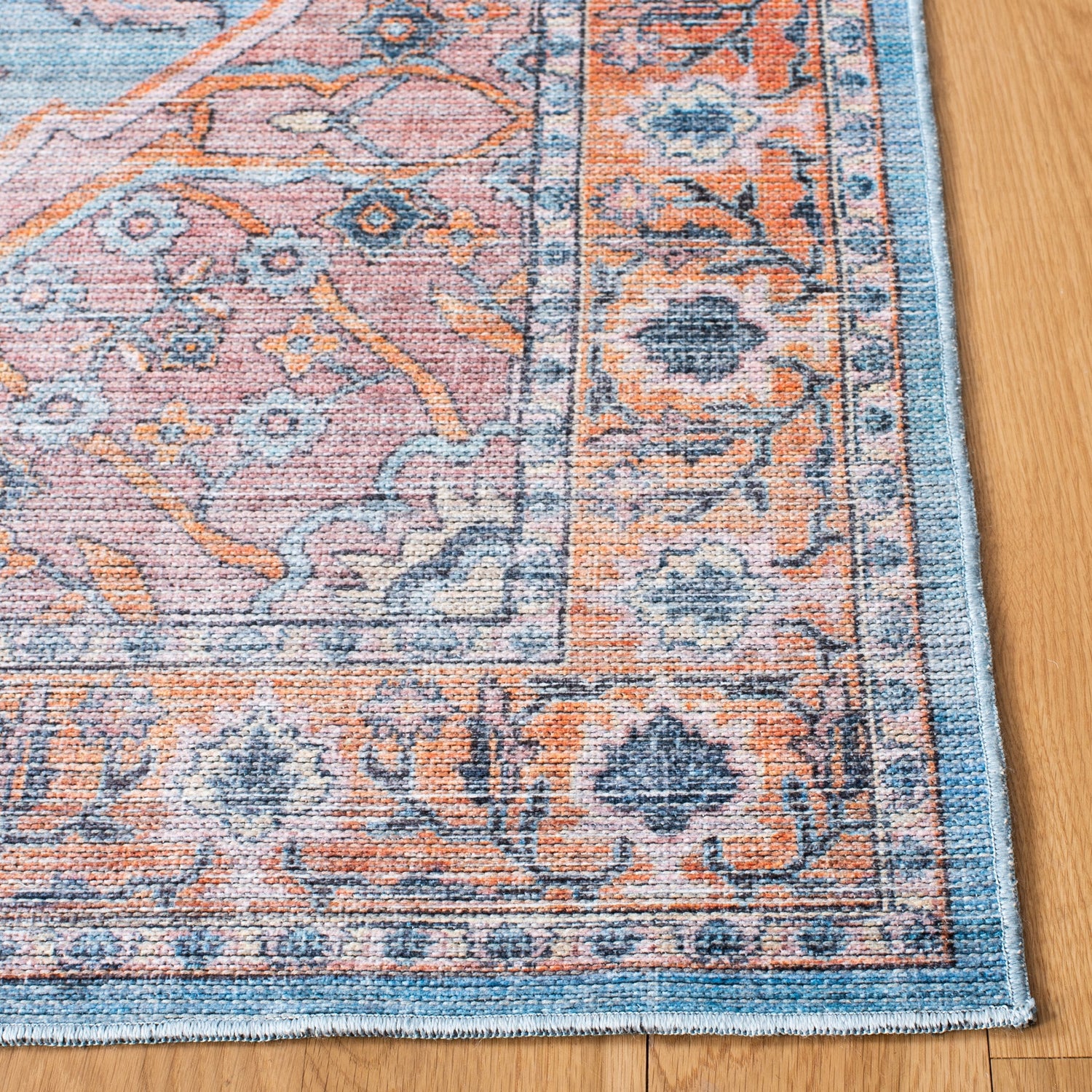 Safavieh Serapi Sep540M Blue/Orange Rugs.