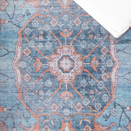 Safavieh Serapi Sep540M Blue/Orange Rugs.