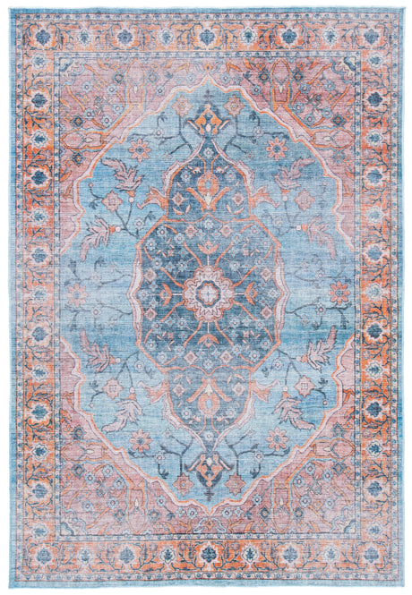 Safavieh Serapi Sep540M Blue/Orange Rugs.