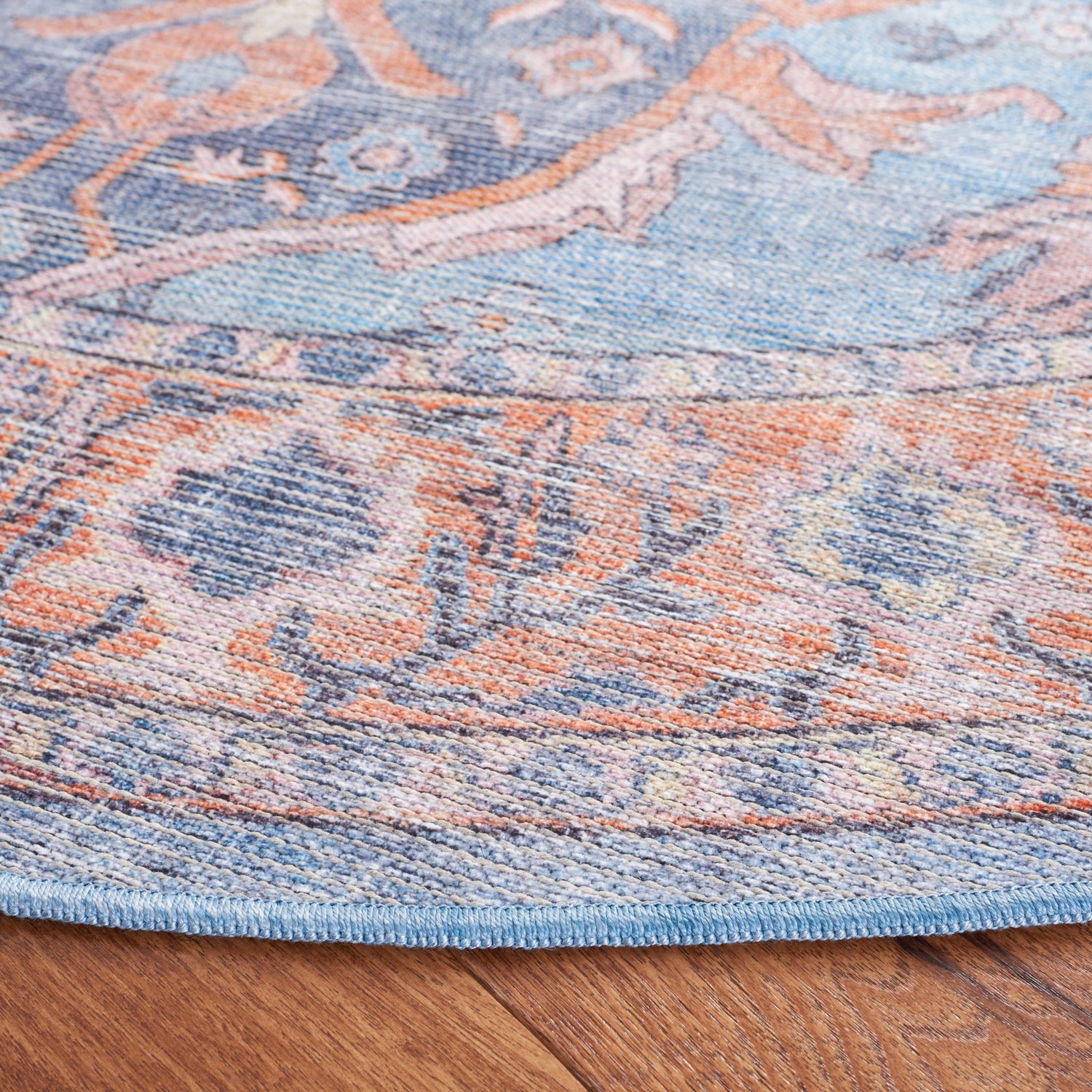 Safavieh Serapi Sep540M Blue/Orange Rugs.