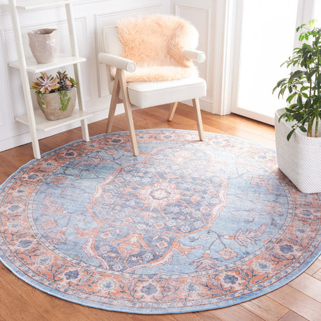 Safavieh Serapi Sep540M Blue/Orange Rugs.