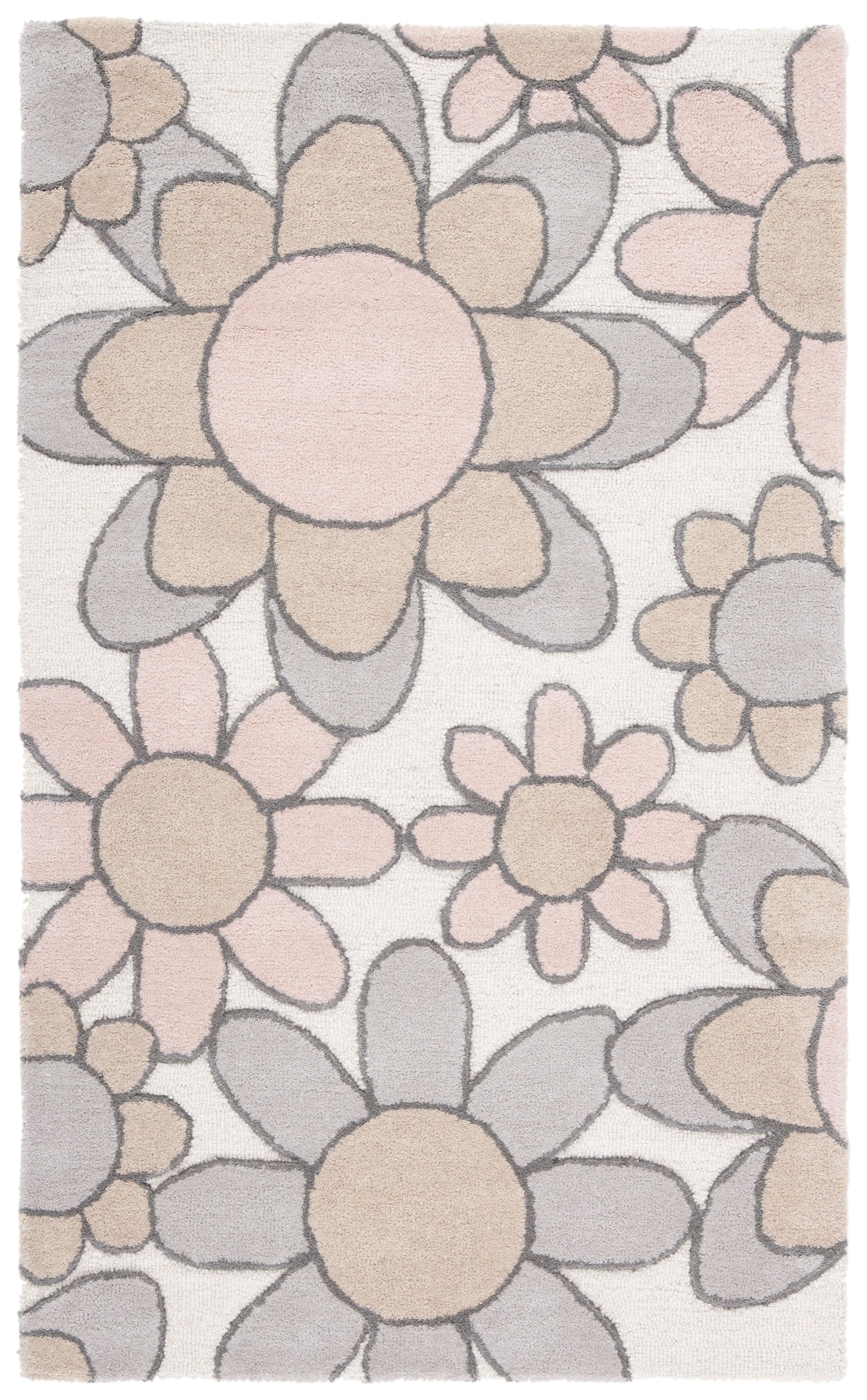 Safavieh Safavieh Kids Sfk923A Ivory/Pink Rugs.