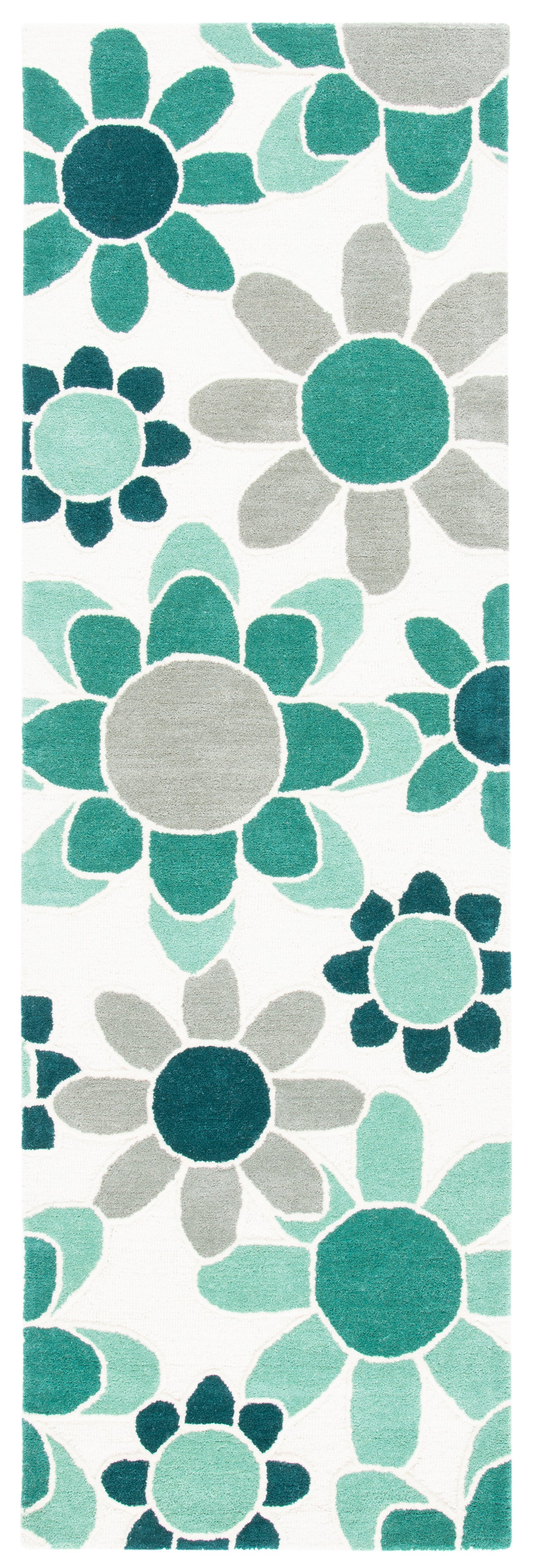 Safavieh Safavieh Kids Sfk923Y Ivory/Green Rugs.