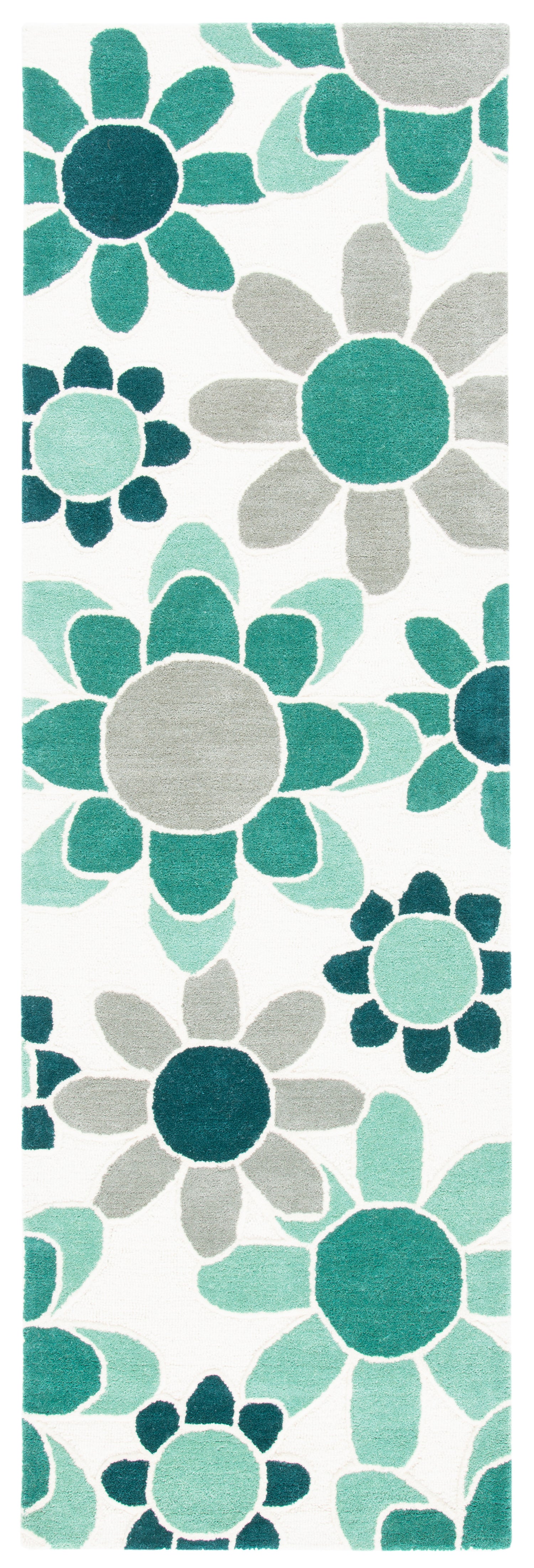 Safavieh Safavieh Kids Sfk923Y Ivory/Green Rugs.