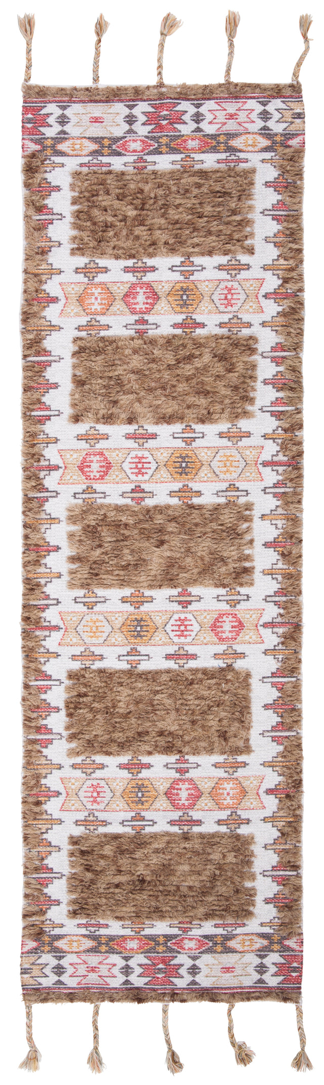 Safavieh Saffron Sfn106E Taupe/Ivory Rugs.