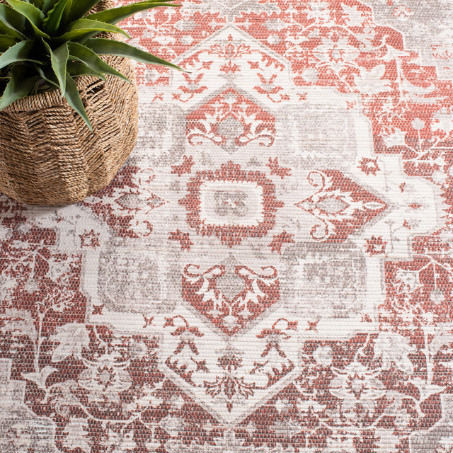 Safavieh Saffron Sfn389A Ivory/Rust Rugs.