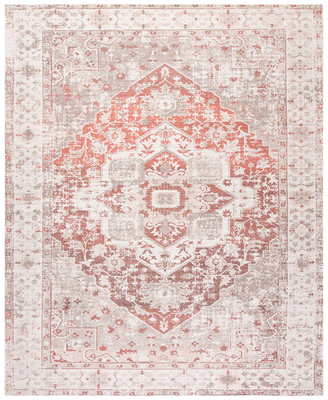 Safavieh Saffron Sfn389A Ivory/Rust Rugs.