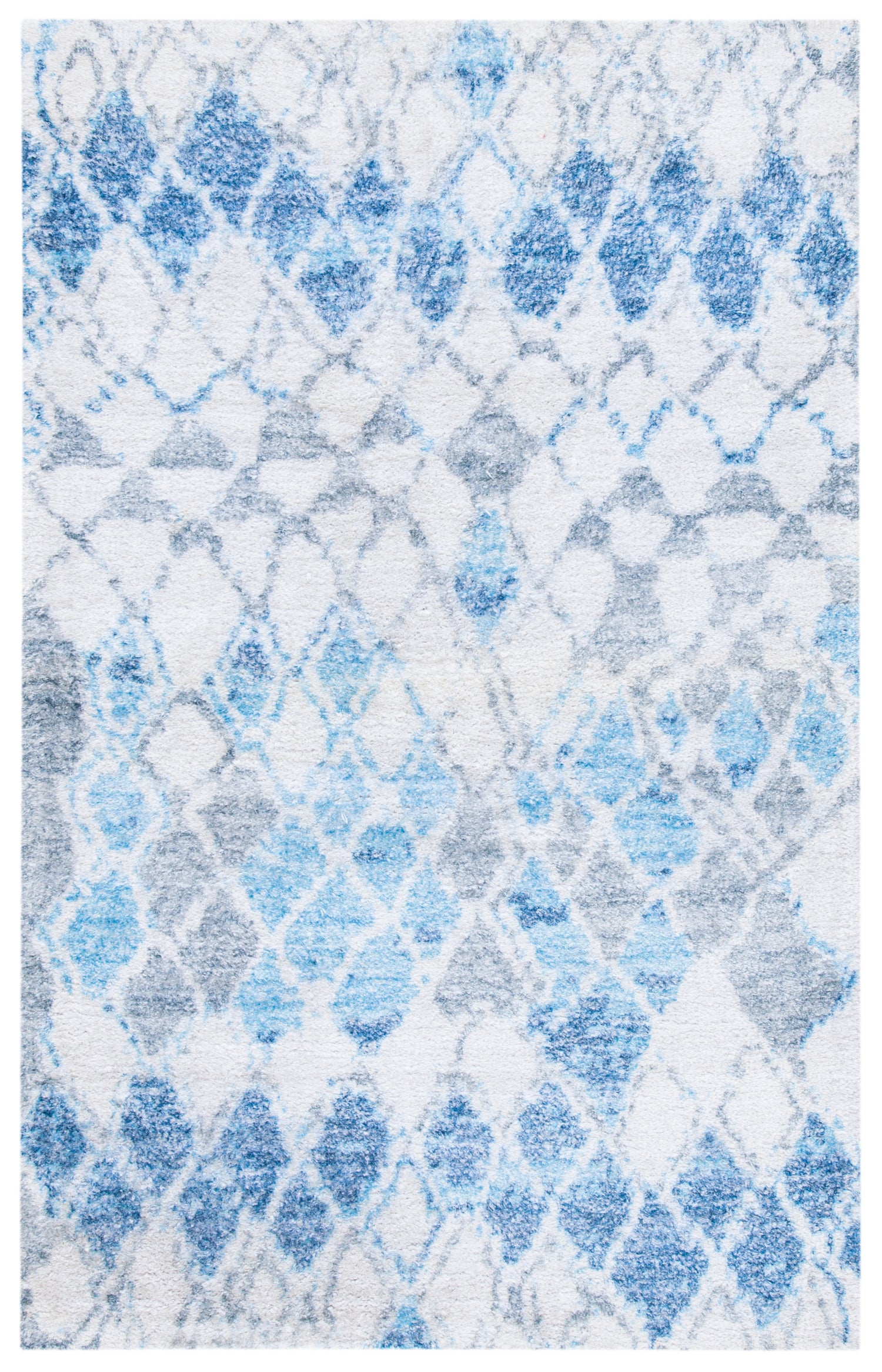 Safavieh Saffron Sfn548A Ivory/Blue Rugs.