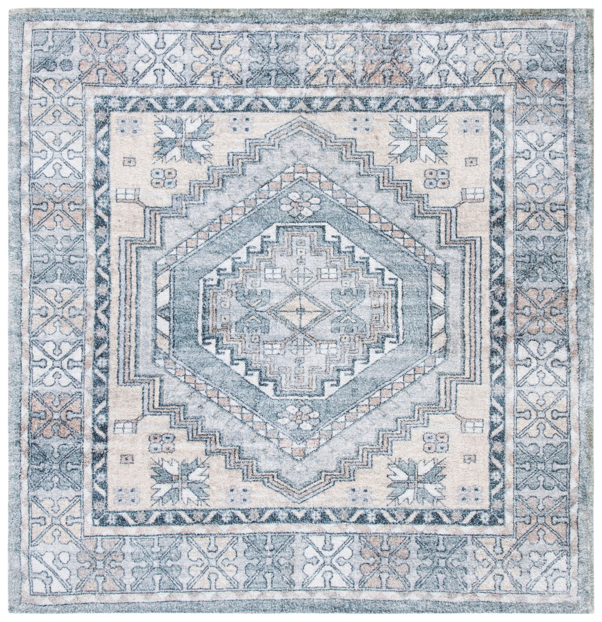 Safavieh Saffron Sfn550F Grey/Ivory Rugs.