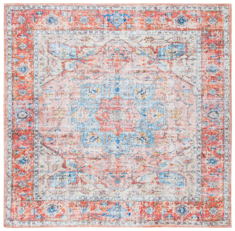 Safavieh Saffron Sfn554P Rust/Blue Rugs.