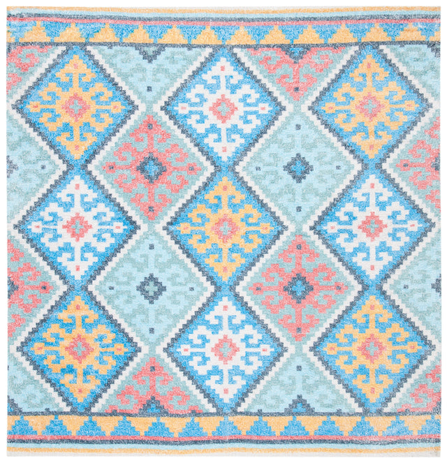 Safavieh Saffron Sfn560M Blue/Aqua Rugs.