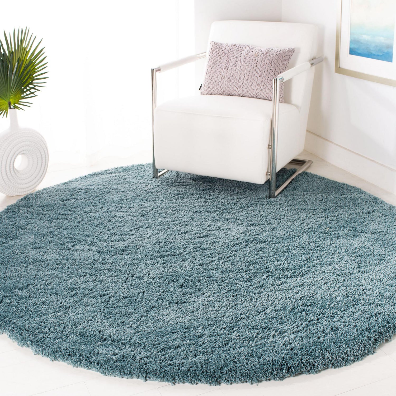 Safavieh Shag Sg151 Light Blue Rug.