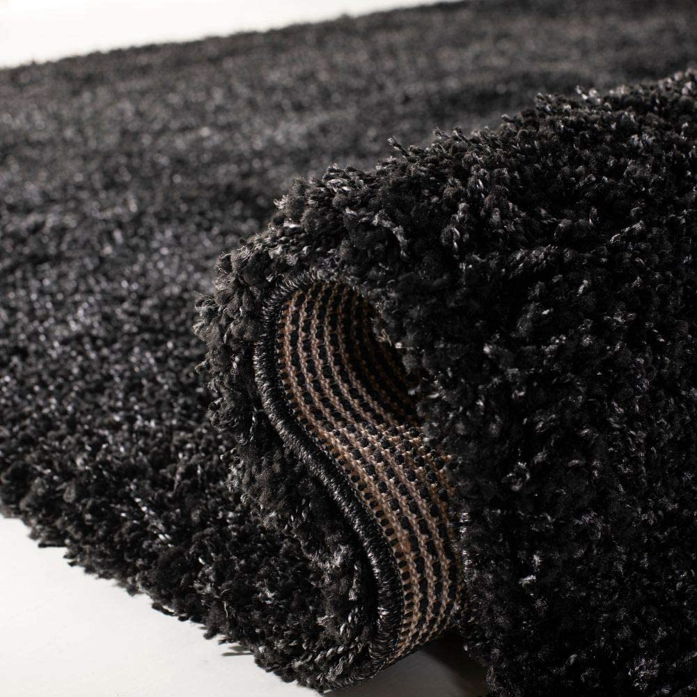 Safavieh Shag Sg151 Black Rugs.