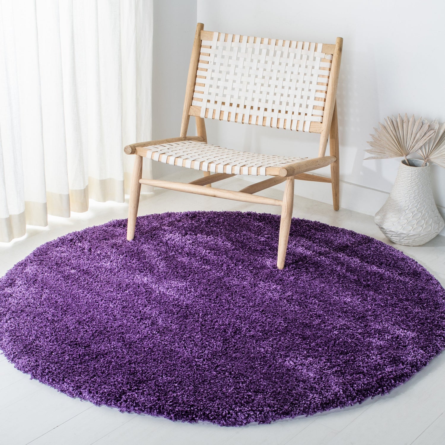 Safavieh Shag Sg180 Purple Rugs.