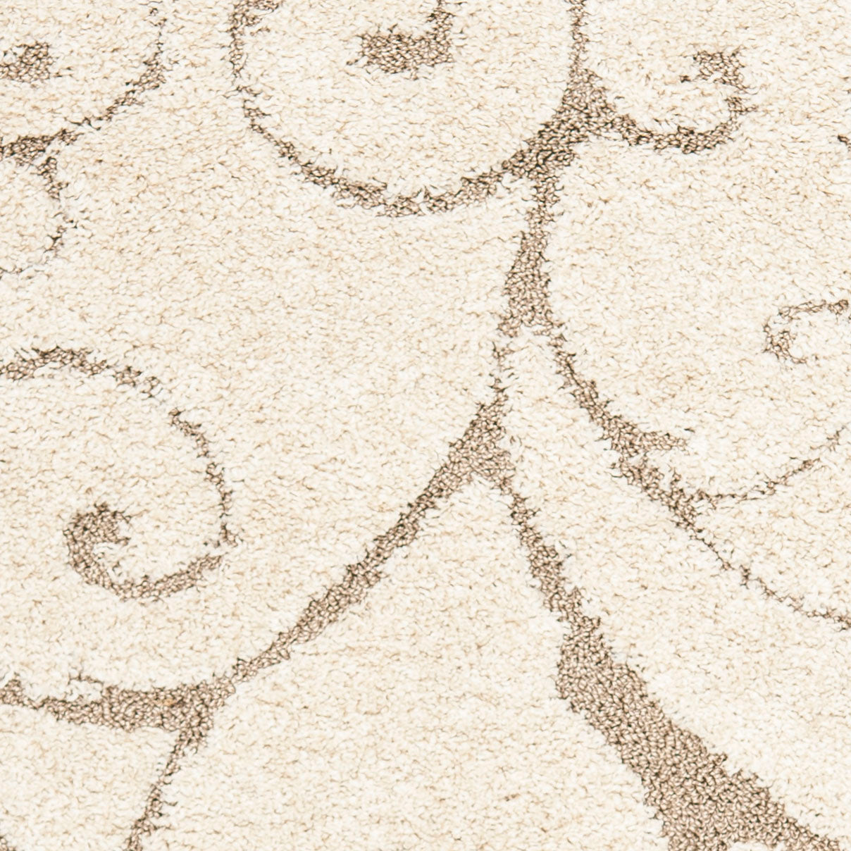 Safavieh Shag Sg455 Cream/Beige Rug.