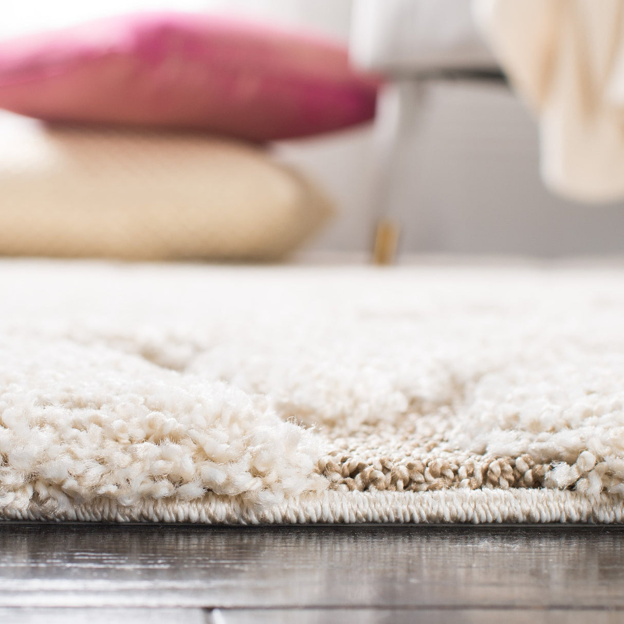 Safavieh Shag Sg455 Cream/Beige Rug.