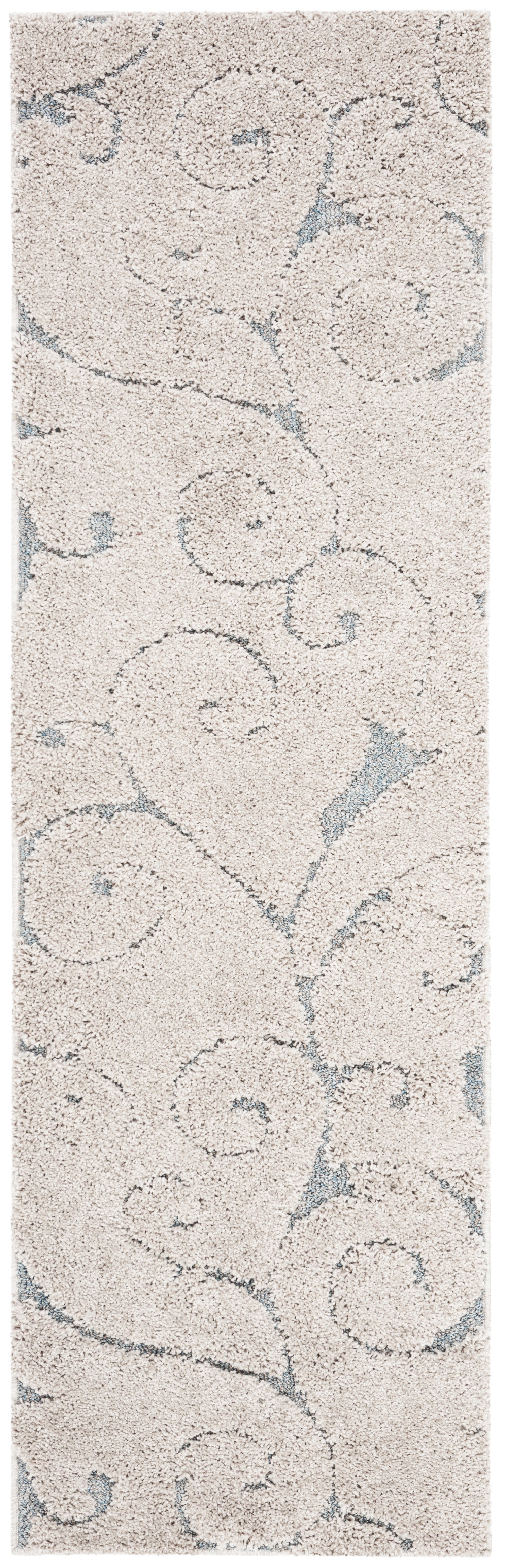 Safavieh Shag Sg455 Beige/Blue Grey Rug.