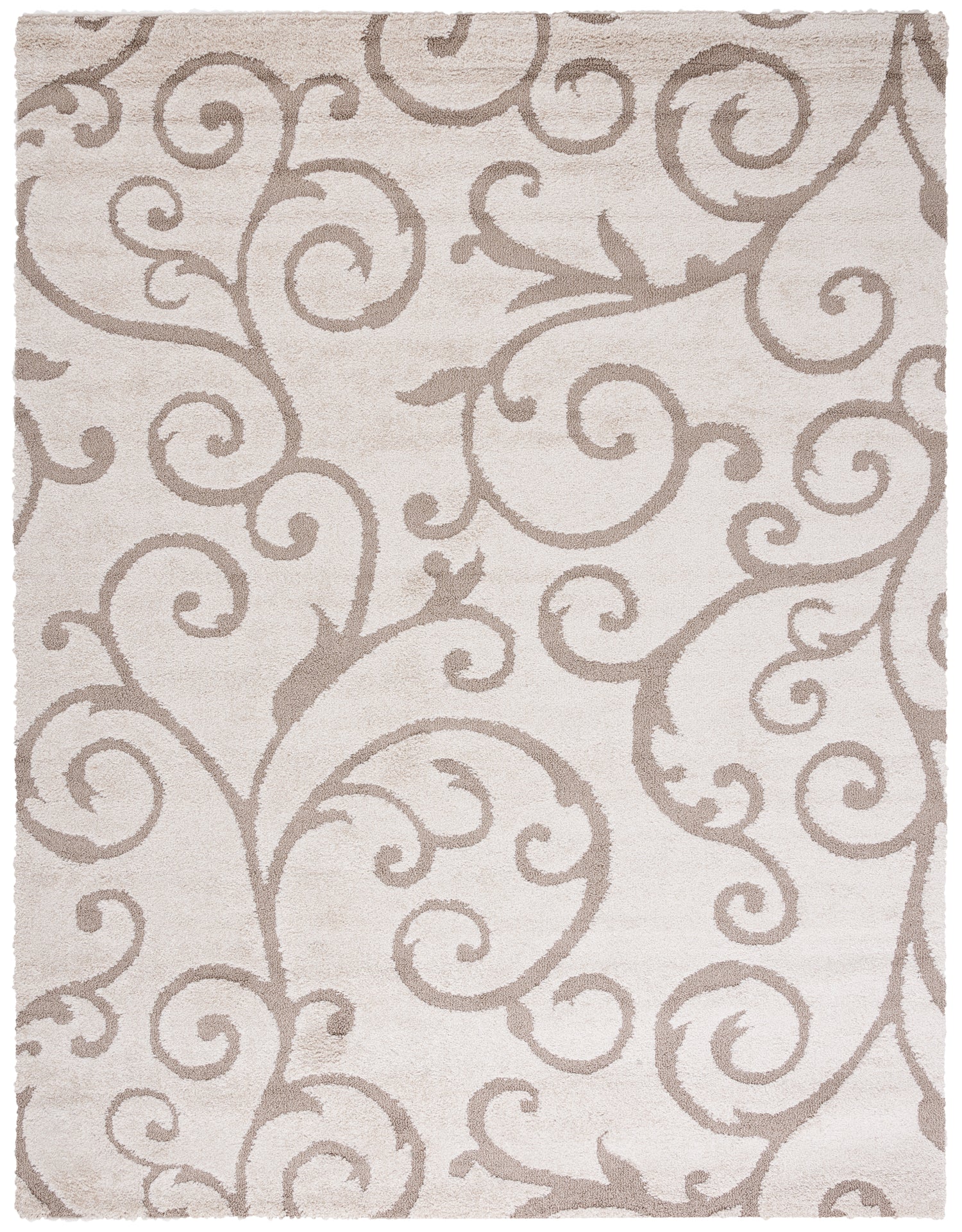 Safavieh Shag Sg455 Ivory/Beige Rugs.