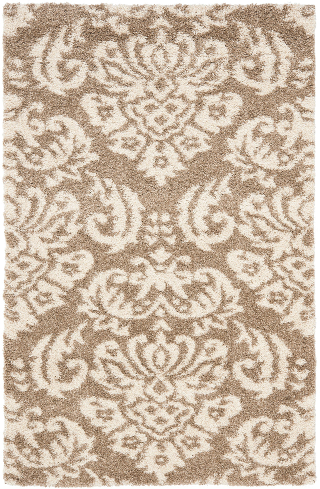 Safavieh Shag Sg460 Beige/Cream Rug.