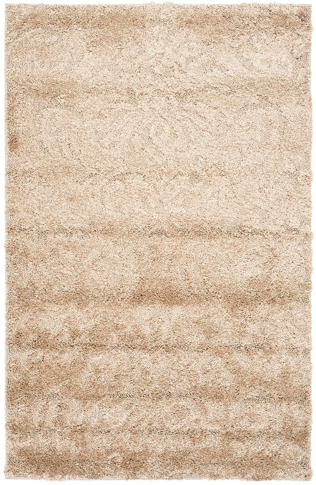 Safavieh Shag Sg460 Beige/Cream Rug.
