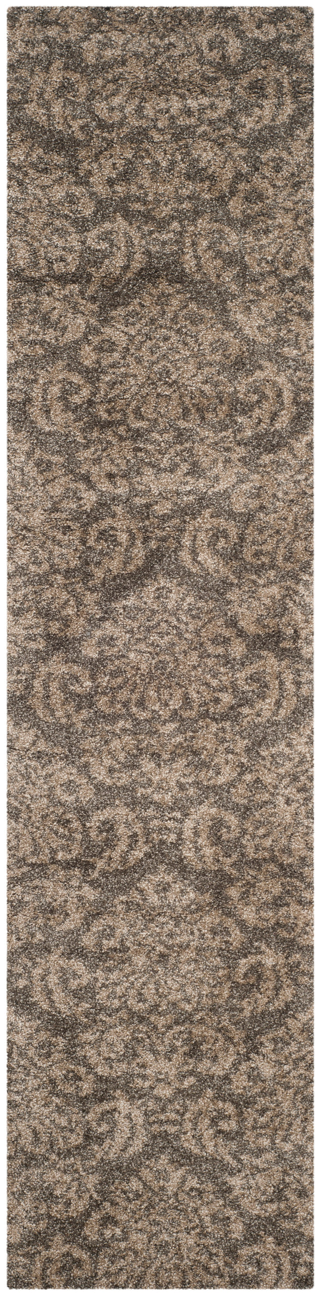 Safavieh Shag Sg460 Smoke/Beige Rug.