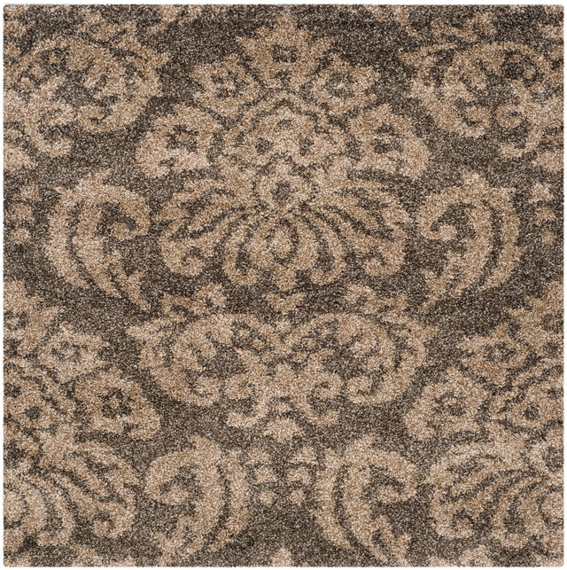 Safavieh Shag Sg460 Smoke/Beige Rug.