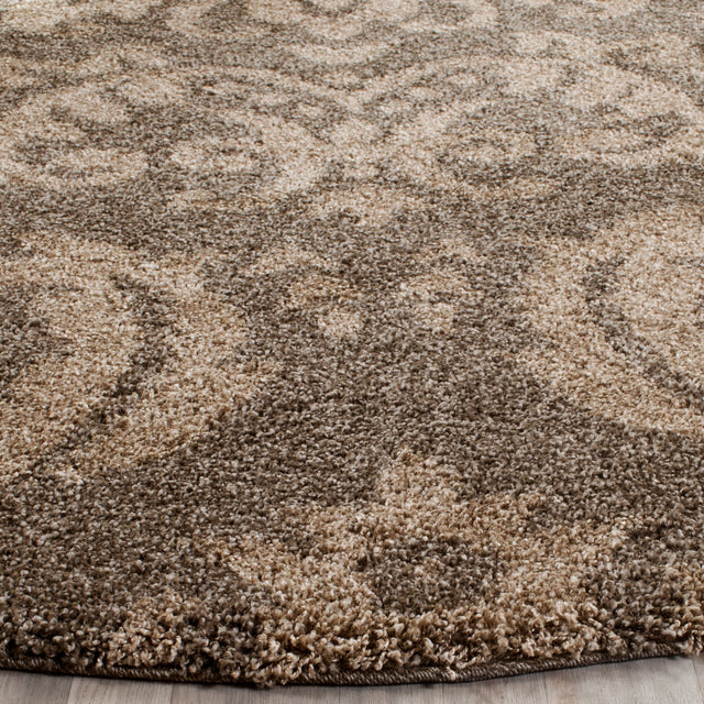 Safavieh Shag Sg460 Smoke/Beige Rug.