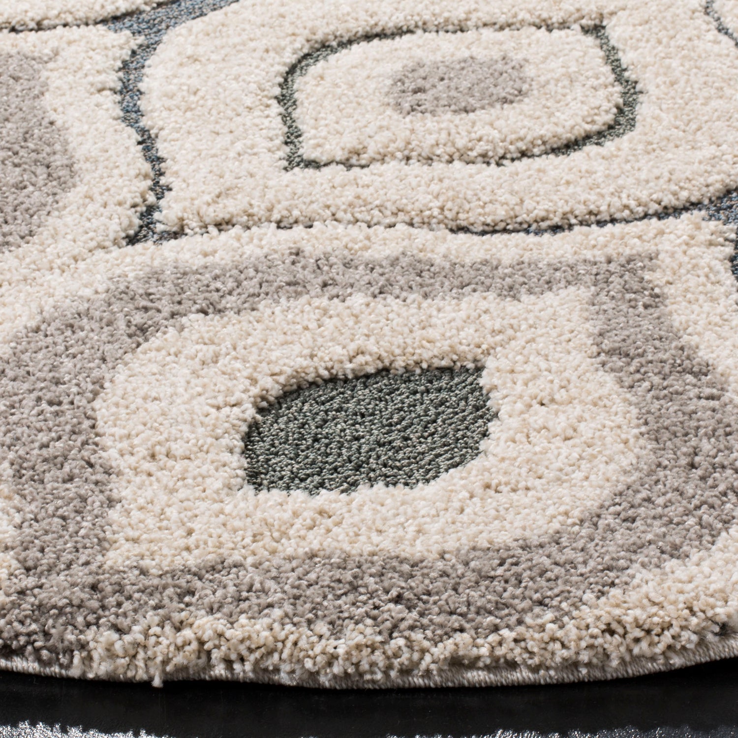 Safavieh Shag Sg461 Cream/Light Blue Rug.
