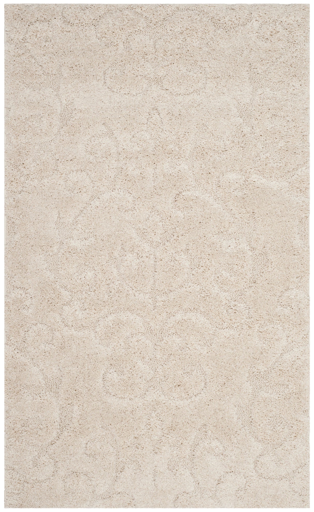 Safavieh Shag Sg470 Creme/Creme Rug.