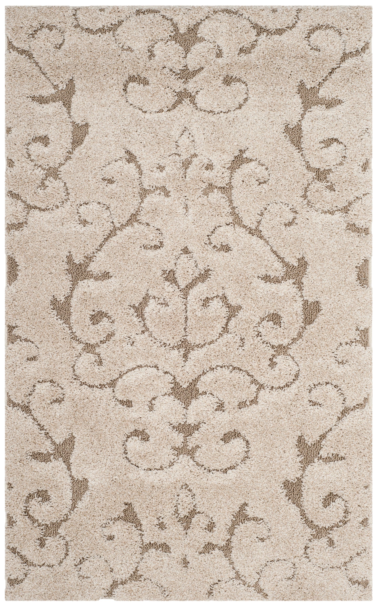 Safavieh Shag Sg470 Cream/Beige Rug.