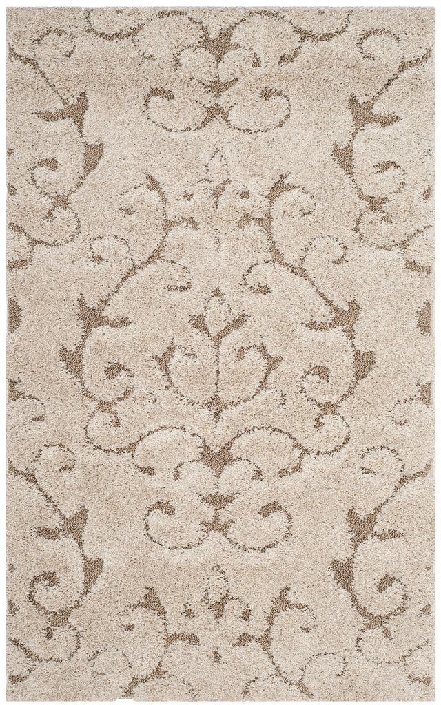 Safavieh Shag Sg470 Cream/Beige Rug.