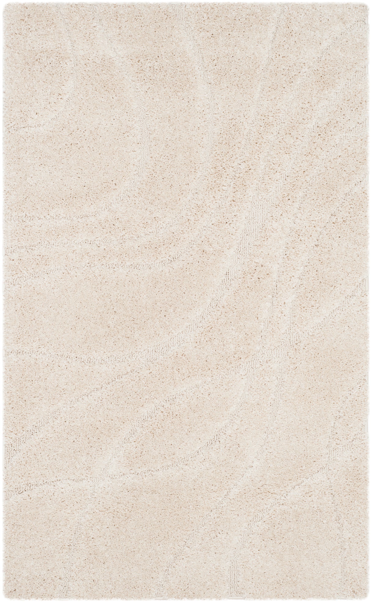 Safavieh Shag Sg471 Creme/Creme Rug.